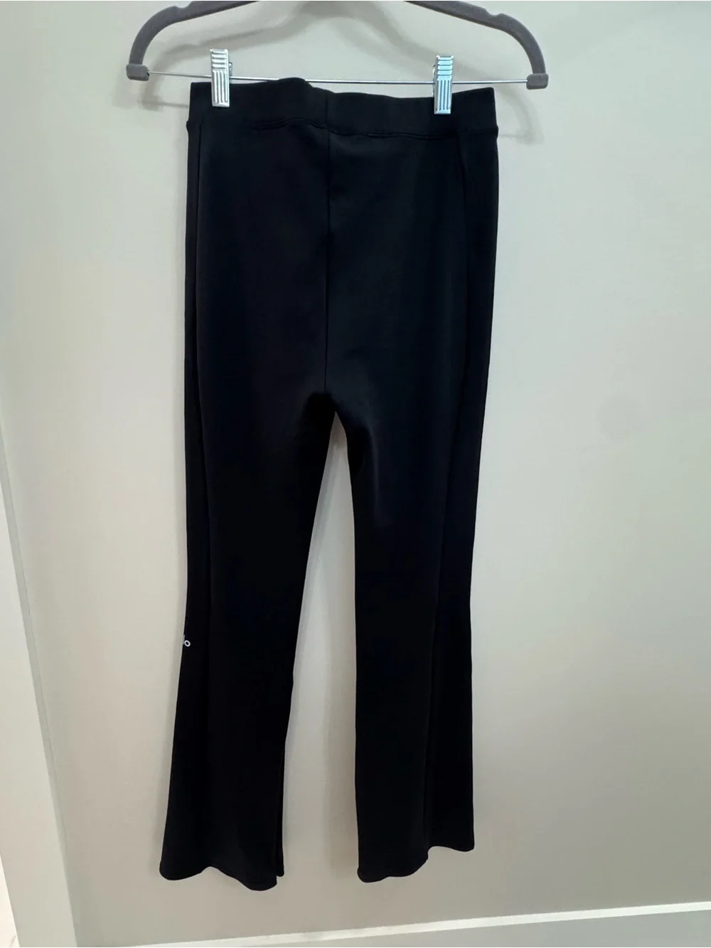 ALO High-Waist Zip-it Flare Leggings - Black